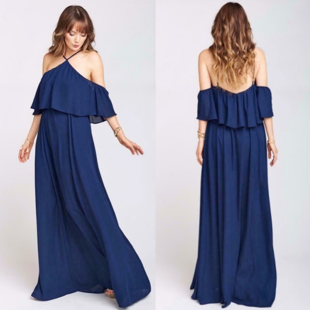 {Show Me Your Mumu} Brand New Rebecca Ruffle Maxi